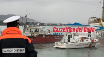Incendio a bordo della nave “Palmarola”: ma è un’esercitazione della Guardia Costiera