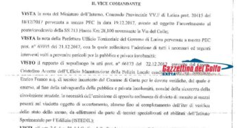 Problemi di staticità sul cavalcavia sulla Flacca: divieto di transito per mezzi pesanti