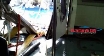 Paura sulla Ponza-Formia: Onde anomale danneggiano Aliscafo Laziomar “Alilauro” **FOTO**