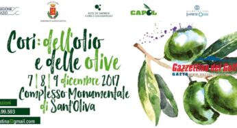 Al via la 3ª edizione di “Cori: dell’Olio e delle Olive”