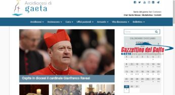 Online il nuovo sito dell’arcidiocesi di Gaeta