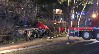 Gaeta, grave incidente alla curva dell’Italcraft. Flacca bloccata (#foto-#video)