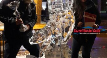 Gaeta, Shintaro Okamoto (USA) vince il World Ice Art Competition. (#video-#foto)