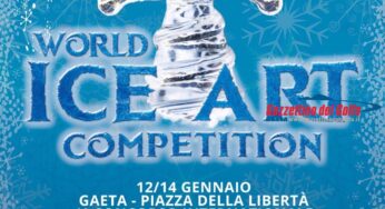 Gaeta, si prepara al “World Ice Art Competition”: in arrivo il “Michelangelo del Ghiaccio”