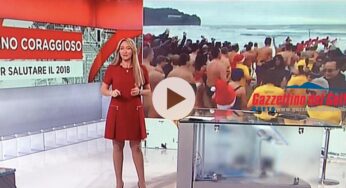 Gaeta, il video di “Un tuffo nel nuovo anno” al TG4 (#video)