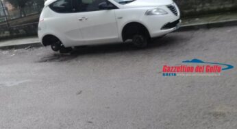 Ancora furti su auto a Formia: banditi in azione nella notte