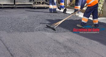Gaeta: nuovo manto stradale in Via dei Frassini, Via Garibaldi e Corso Italia