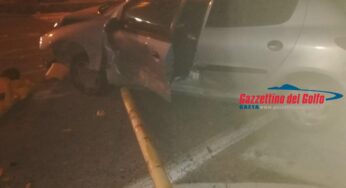 Gaeta, incidente sulla Flacca all’incrocio dell’ospedale