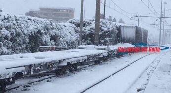 Treni fermi: la neve manda in tilt i collegamenti con e per Roma sulla FL7