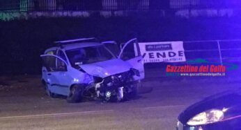 Formia, incidente su Via Unità d’Italia: 4 feriti