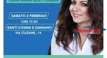 Carmela Cassetta apre ufficialmente la campagna elettorale