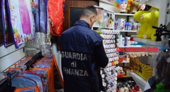 Prodotti di carnevale potenzialmente pericolosi, maxi sequestro della Guardia di Finanza