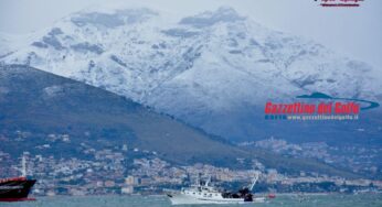 Arriva la neve sul Golfo di Gaeta: fiocchi attesi già da questa notte. **Meteo in diretta**