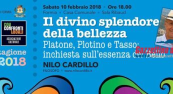 Formia, “Il Divino splendore della Bellezza, Platone, Plotino e Tasso: inchiesta sull’ essenza del Bello”
