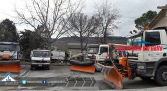 Allerta neve sul Lazio: attivi mezzi spazzaneve e spargisale