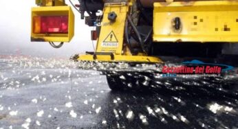 Spargisale in azione: ecco le strade regionali percorribili
