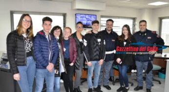 Formia, progetto alternanza scuola-lavoro: La Polizia apre le porte agli studenti del Liceo Pollione Cicerone