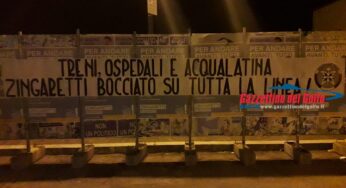 Casapound contesta l’arrivo di Zingaretti a Minturno