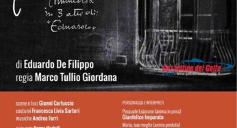 “Questi Fantasmi”: All’Ariston di Gaeta la compagnia di teatro di Luca De Filippo