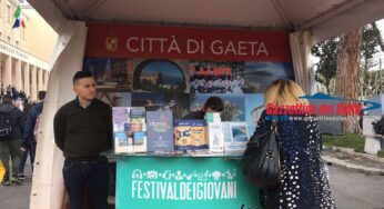 Taglio del nastro al “Festival dei Giovani” di Gaeta