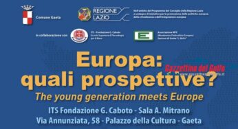 Gaeta, “Europa: quali prospettive?”. Incontri per una cittadinanza consapevole