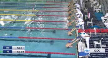 Alessandro Baffi oro nei 100 dorso ai Campionati Italiani