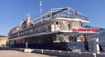 Torna a Gaeta la nave passeggeri Artemis: un gioiello per crociere nel mediterraneo