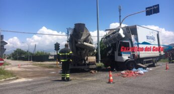 Fondi: Terribile incidente tra due mezzi pesanti sulla SS7 Appia