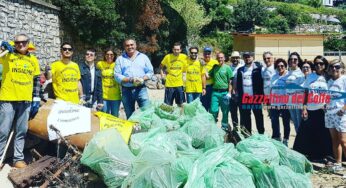 Gaeta, l’associazione Monte Cristo ripulisce la “spiaggetta”