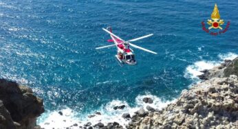 Ponza, cadavere trovato in dirupo sul mare