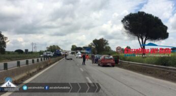 Elisoccorso sulla Pontina: centauro ferito gravemente. Strada chiusa