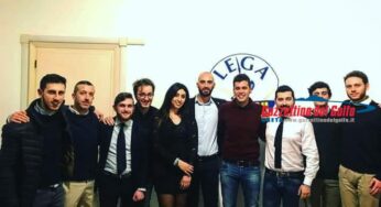 A Pontida i giovani Leghisti della Regione Lazio