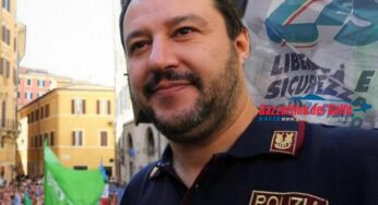 Salvini a Terracina, comunità forte che non si perde d’animo (#video)