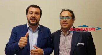 Il Ministro Matteo Salvini dalla parte di Cardillo Cupo Sindaco di Formia