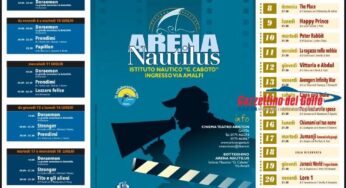 A Gaeta il cinema sotto le stelle torna all’Arena Nautilus