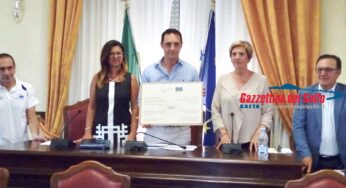Gaeta in corsa per il “Premio d’Europa”: intanto ecco l’“European Diploma of the Council of Europe”