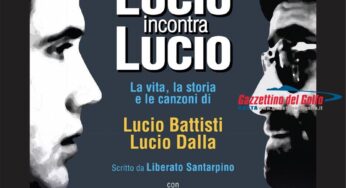 Lucio incontra Lucio: a Gaeta Sebastiano Somma mette in scena le storie di Dalla e Battisti