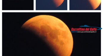 L’eclissi totale di luna vista da Gaeta. Le foto di Letizia Vella