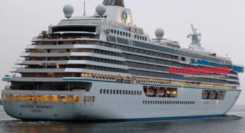 Gaeta punta sul turismo crocieristico: arriva “Crystal Serenity” con mille passeggeri a bordo