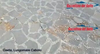Il ‘marciapiede’ di Lungomare Caboto, #video-segnalazione