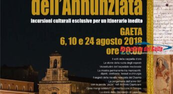 “Le Notti dell’Annunziata”, percorso nei luoghi d’arte più significativi di Gaeta Medievale 