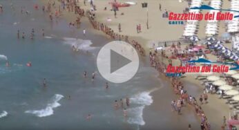 Golfo di Gaeta:”Un abbraccio per Genova” (#Foto-#Video)