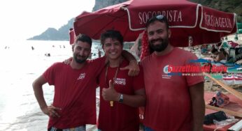 Gaeta, bambino rischia di annegare: salvato dai bagnini