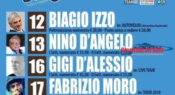 Arena Virgilio 2018: partenza sprint con “Autovelox” la prima nazionale di Biagio Izzo