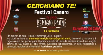 Formia, fervono i preparativi per la seconda edizione del Festival Canoro “Remigio Paone”