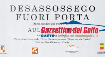 “Desassossego fuori porta”, la personale di Pedicini alla Pinacoteca Comunale di Gaeta