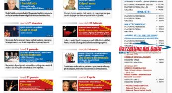 Stagione Teatrale 2018-19 al Teatro Ariston di Gaeta