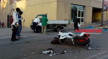 Gaeta, incidente sulla Flacca: Coinvolto un motociclo