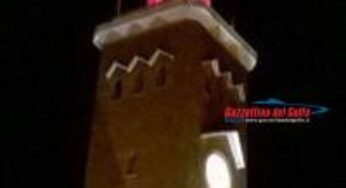 La Torre Civica si illumina di rosa: Gaeta aderisce alla Campagna Mondiale Nastro Rosa 2018 contro il tumore al seno