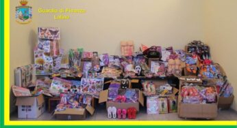 Formia, maxi sequestro di prodotti per Halloween sprovvisti del marchio CE